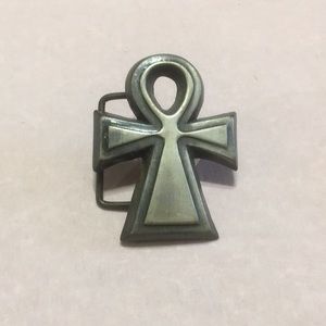 Ankh Cross Belt Buckle